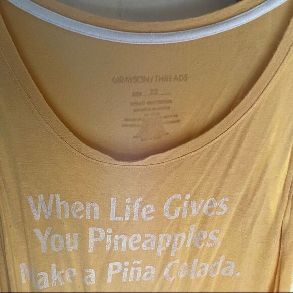 Grayson Threads Pina Colada tank - Picture 3 of 4